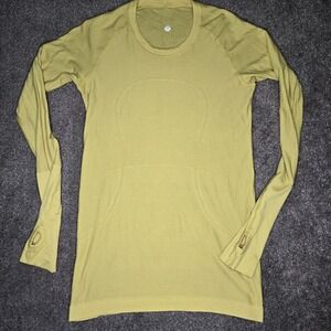 Lululemon Swiftly Tech Long‎ Sleeve Top Grape Leaf Green